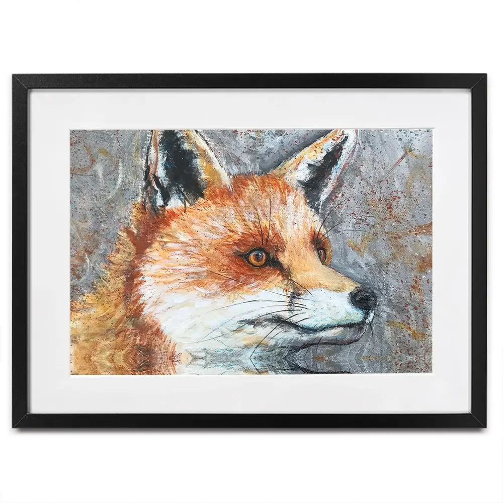 Mr Fox Framed Art Print Mr Fox Framed Art Print wall art product Jane Brookshaw