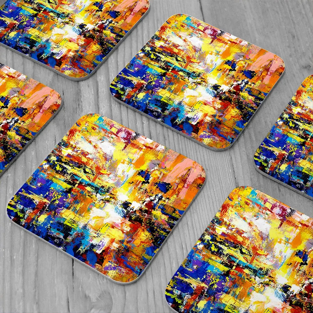 Muddled Coaster Set Muddled Coaster Set wall art product Ivailo Nikolov / Shutterstock