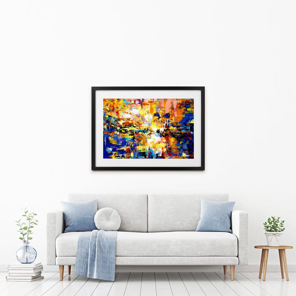 Muddled Framed Art Print wall art product Ivailo Nikolov / Shutterstock