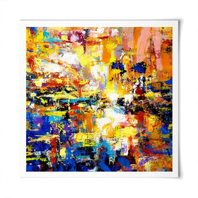 Muddled Square Art Print Muddled Square Art Print wall art product Ivailo Nikolov / Shutterstock
