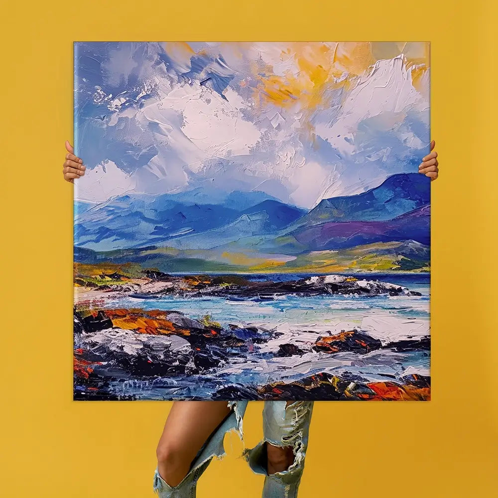 Mull Mountains Oversized Canvas Print Mull Mountains Oversized Canvas Print wall art product Art Print Shop
