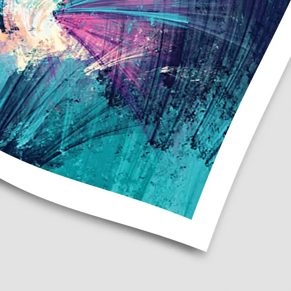 Multicoloured Abstract Art Print Multicoloured Abstract Art Print wall art product Excellent backgrounds / Shutterstock