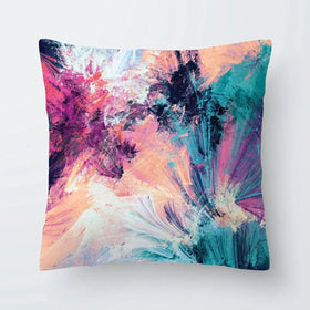 Multicoloured Abstract Cushion Multicoloured Abstract Cushion wall art product Excellent backgrounds / Shutterstock