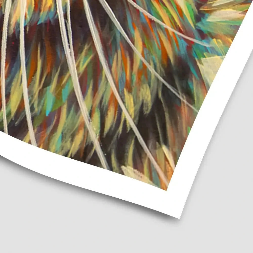 Multicoloured Cat Art Print Multicoloured Cat Art Print wall art product Carolee Vitaletti