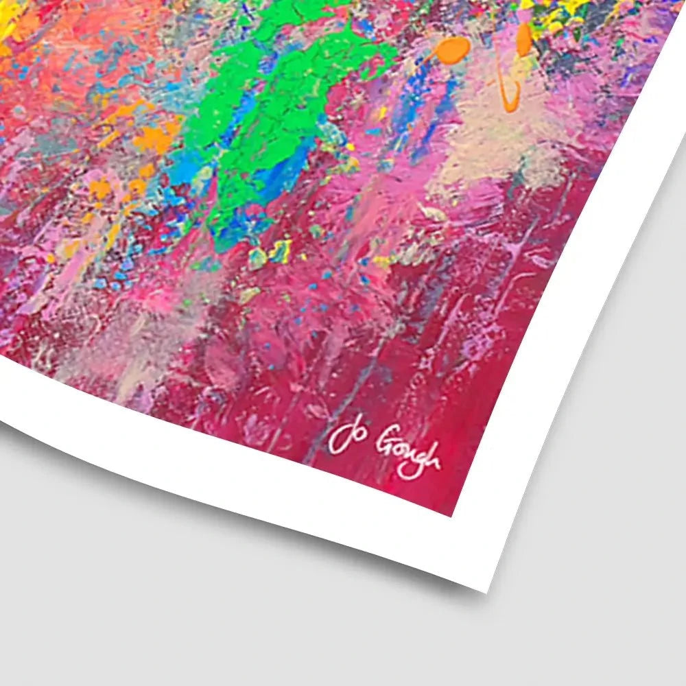 Multicoloured Spectrum Of Dreams Art Print Multicoloured Spectrum Of Dreams Art Print wall art product Jo Gough