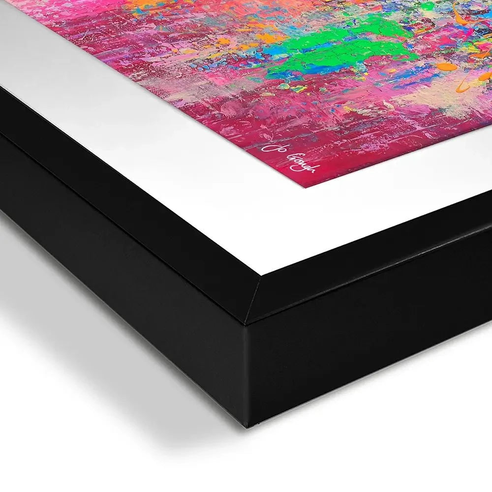 Multicoloured Spectrum Of Dreams Framed Art Print Multicoloured Spectrum Of Dreams Framed Art Print wall art product Jo Gough