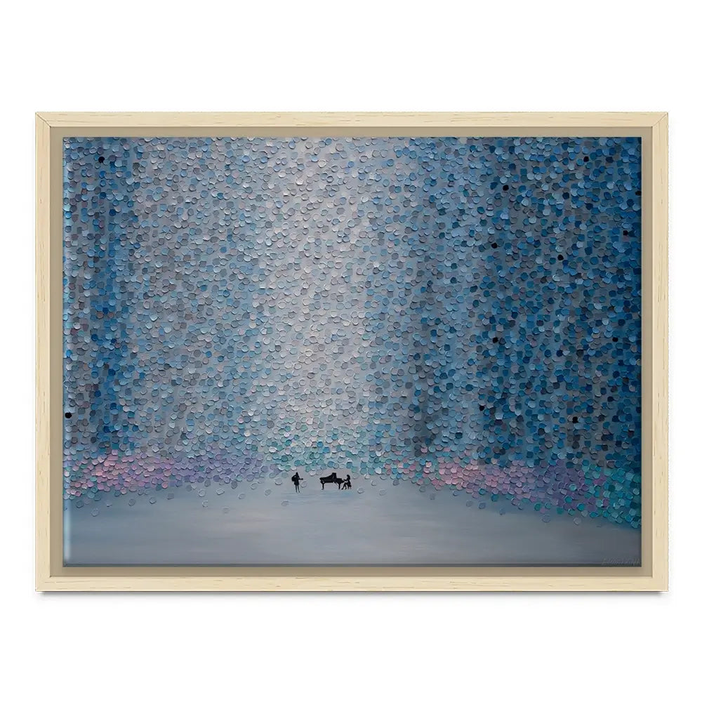 Music And Rain Canvas Print Music And Rain Canvas Print wall art product Ekaterina Ermilkina