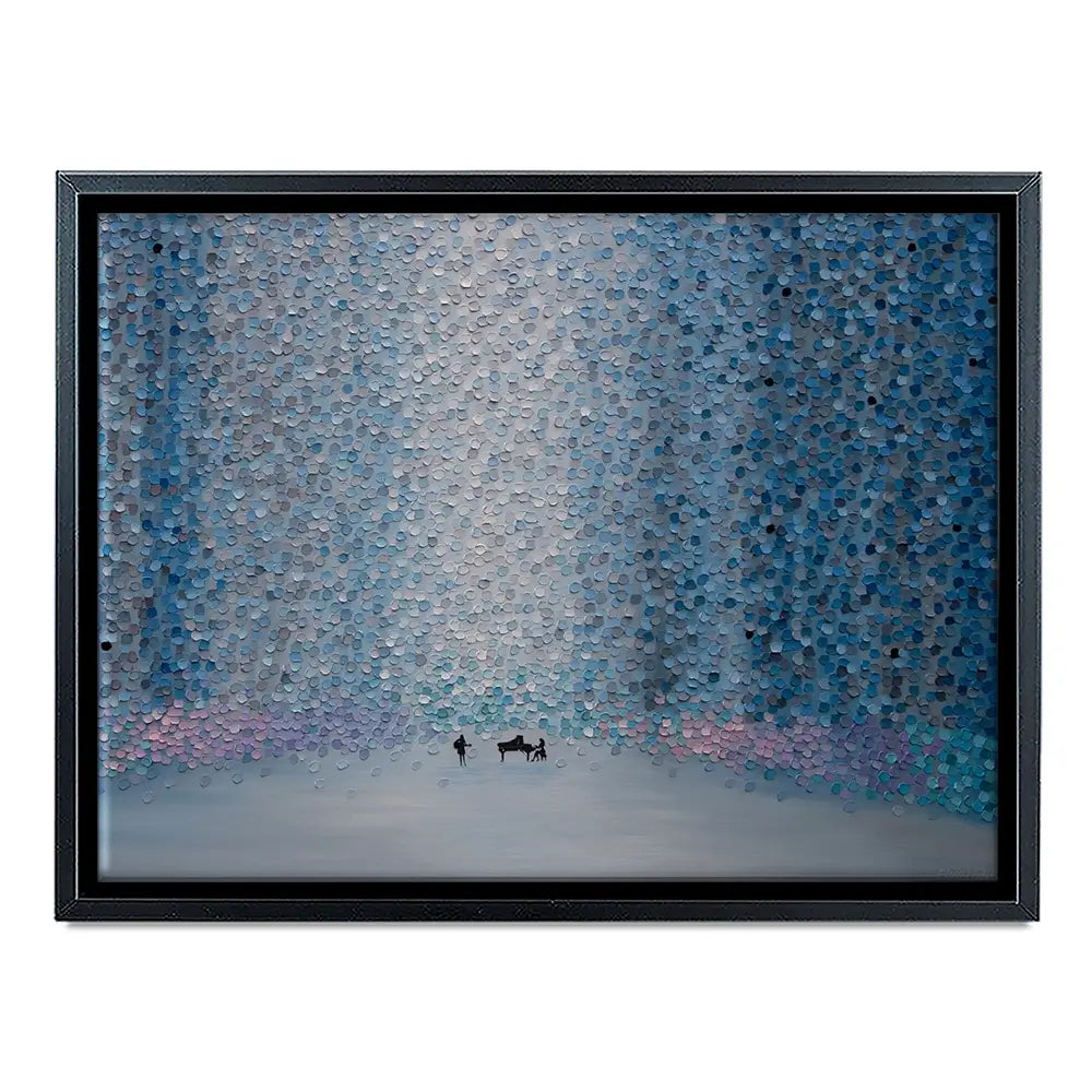 Music And Rain Canvas Print Music And Rain Canvas Print wall art product Ekaterina Ermilkina