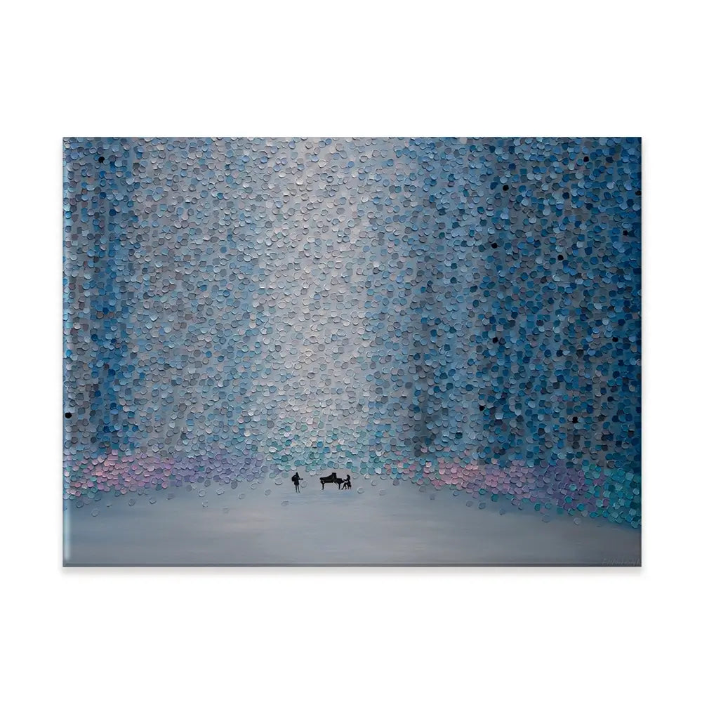 Music And Rain Canvas Print Music And Rain Canvas Print wall art product Ekaterina Ermilkina