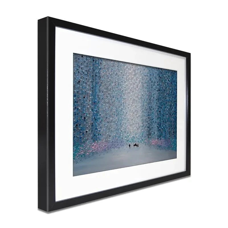 Music And Rain Framed Art Print Music And Rain Framed Art Print wall art product Ekaterina Ermilkina