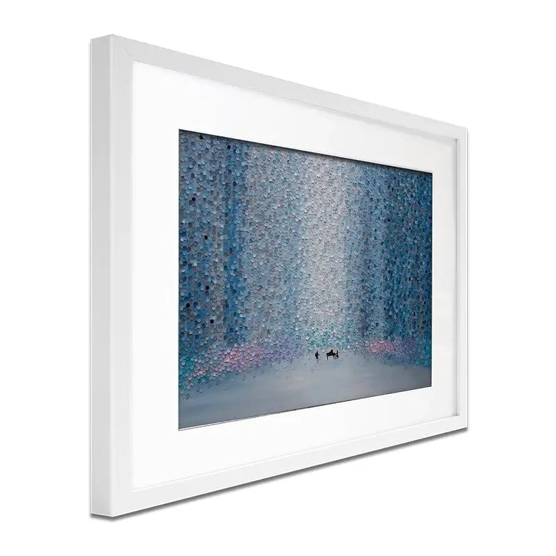 Music And Rain Framed Art Print Music And Rain Framed Art Print wall art product Ekaterina Ermilkina