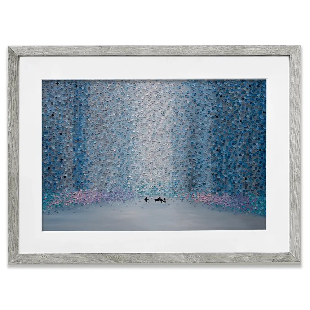 Music And Rain Framed Art Print Music And Rain Framed Art Print wall art product Ekaterina Ermilkina