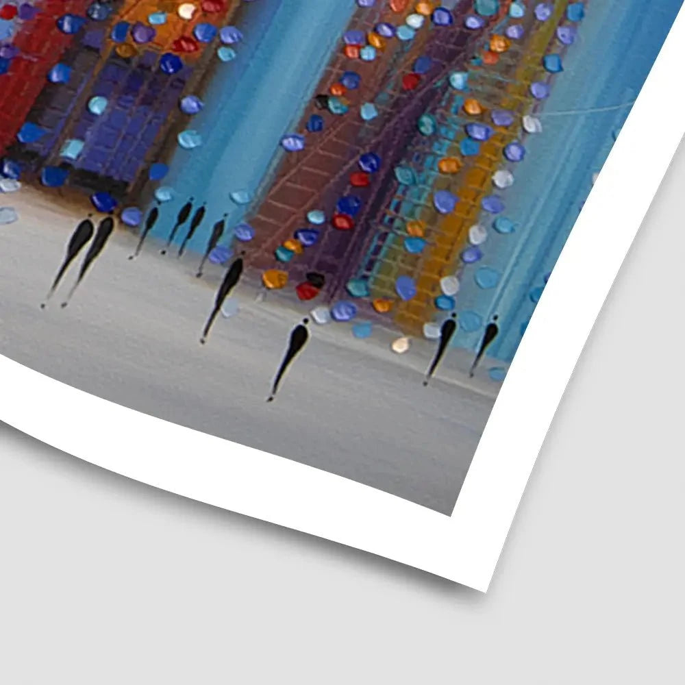 Music In The City Art Print Music In The City Art Print wall art product Ekaterina Ermilkina