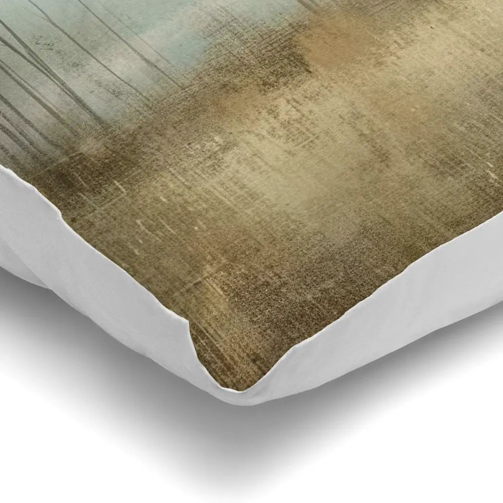 Muted Forest Cushion Muted Forest Cushion wall art product Art Print Shop