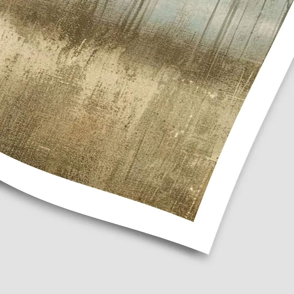 Muted Forest Square Art Print Muted Forest Square Art Print wall art product Art Print Shop