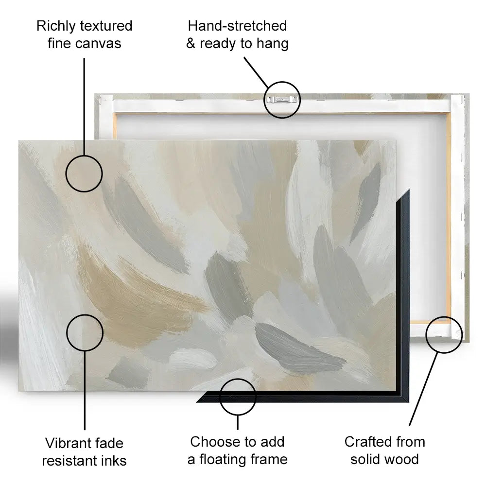 Muted Luxury Oversized Canvas Print Muted Luxury Oversized Canvas Print wall art product sokolart / Shutterstock