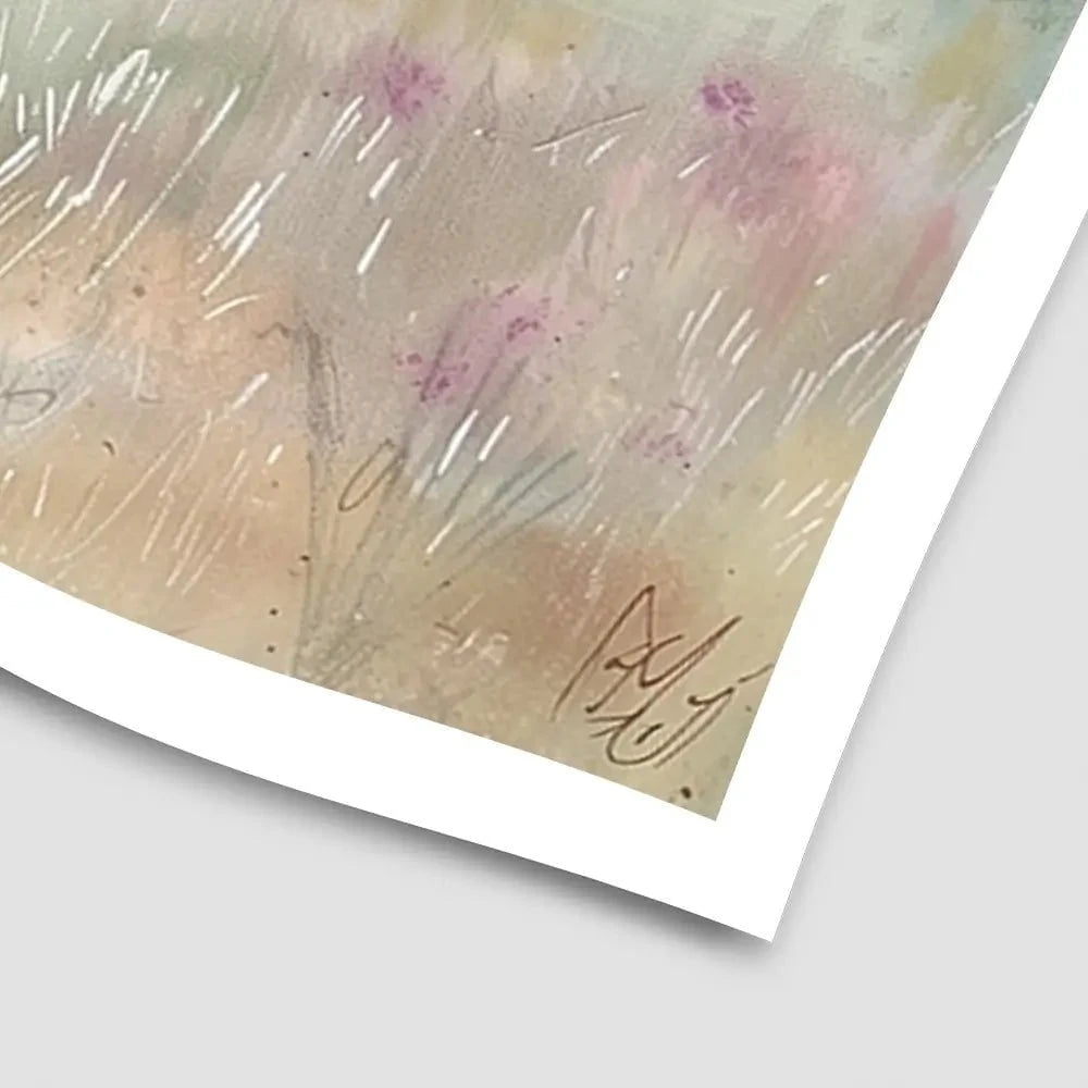 Muted Spring Landscape 1 Art Print Muted Spring Landscape 1 Art Print wall art product Paper House Prints - Independent