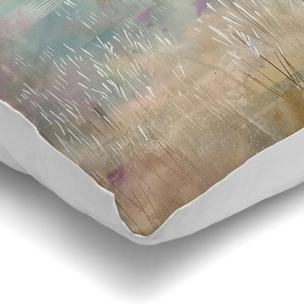 Muted Spring Landscape 1 Cushion Muted Spring Landscape 1 Cushion wall art product Art Print Shop