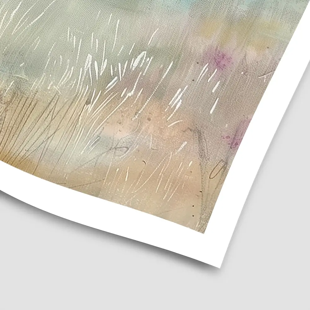 Muted Spring Landscape 1 Square Art Print Muted Spring Landscape 1 Square Art Print wall art product Art Print Shop