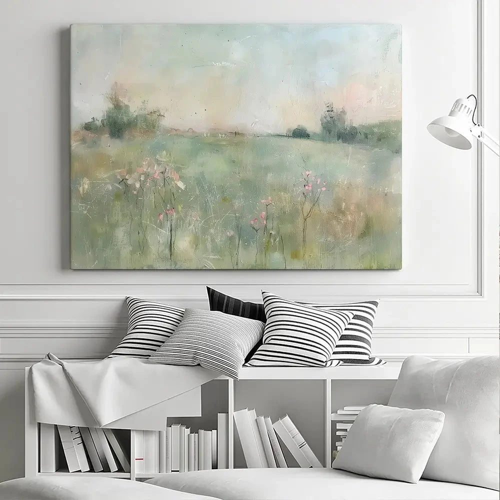 Muted Spring Landscape 2 Canvas Print Muted Spring Landscape 2 Canvas Print wall art product Paper House Prints - Independent