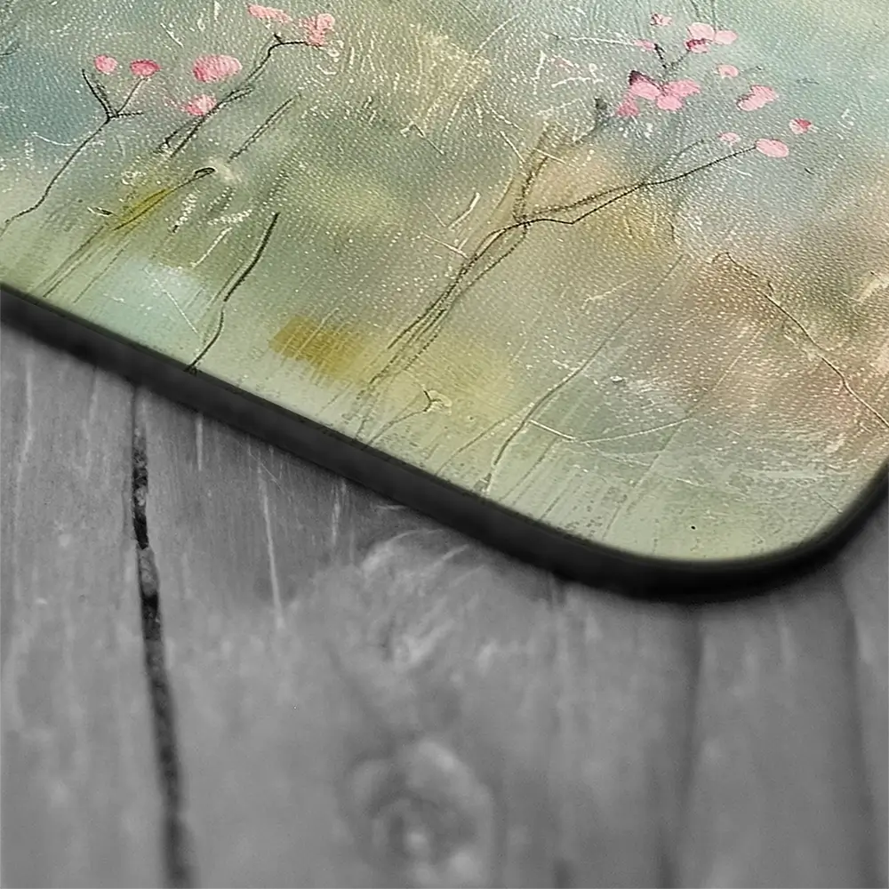 Muted Spring Landscape 2 Coaster Set Muted Spring Landscape 2 Coaster Set wall art product Art Print Shop