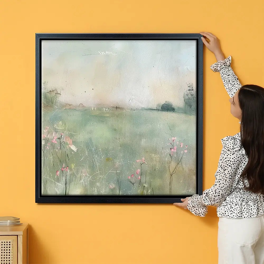 Muted Spring Landscape 2 Oversized Canvas Print Muted Spring Landscape 2 Oversized Canvas Print wall art product Art Print Shop