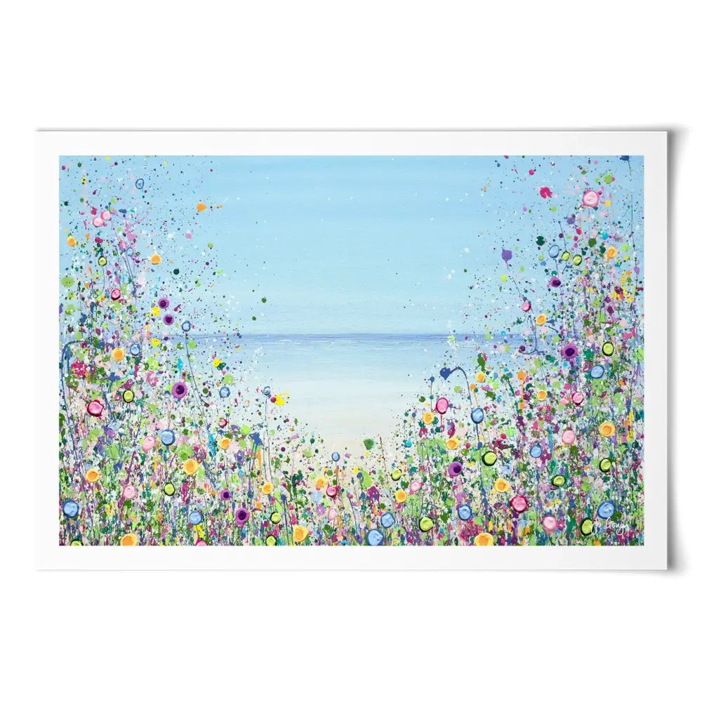 My Happy Place Art Print My Happy Place Art Print wall art product Jo Gough