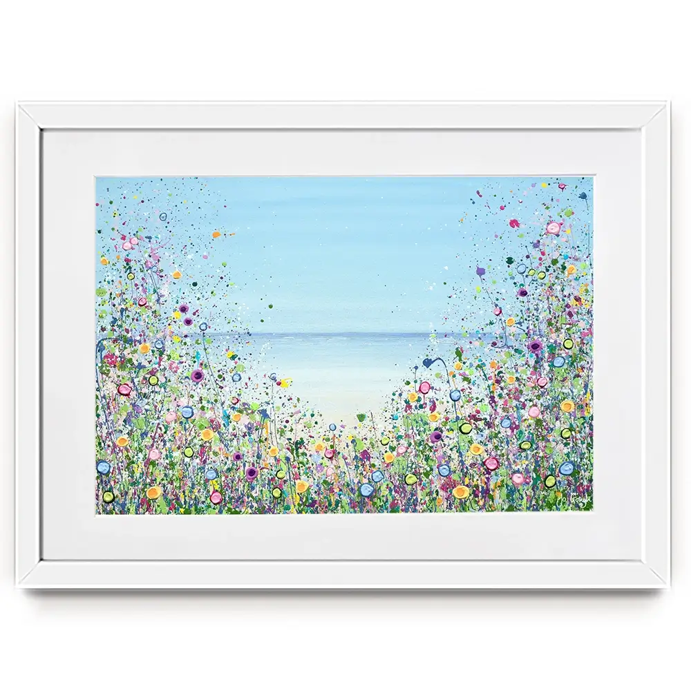 My Happy Place Framed Art Print My Happy Place Framed Art Print wall art product Jo Gough