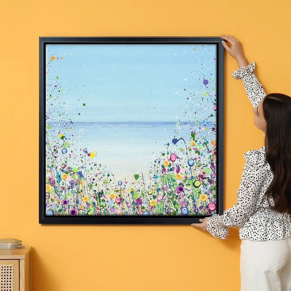 My Happy Place Oversized Canvas Print My Happy Place Oversized Canvas Print wall art product Jo Gough