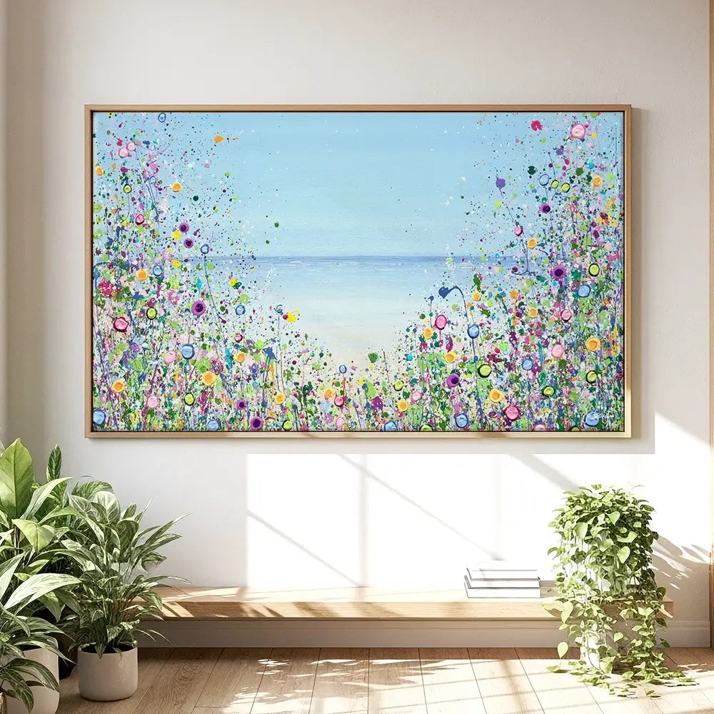 My Happy Place Oversized Canvas Print My Happy Place Oversized Canvas Print wall art product Jo Gough
