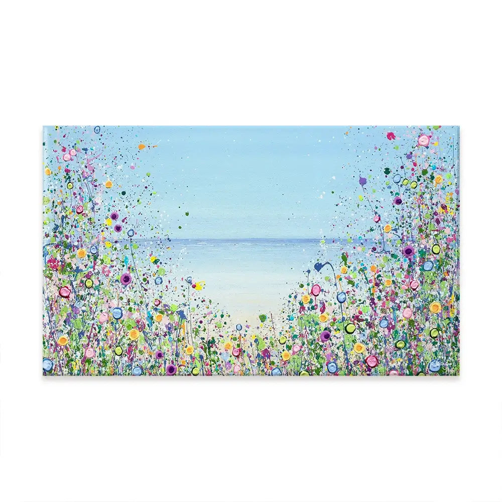 My Happy Place Oversized Canvas Print My Happy Place Oversized Canvas Print wall art product Jo Gough