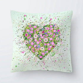 My Heart Blooms For You Cushion My Heart Blooms For You Cushion wall art product Jo Gough
