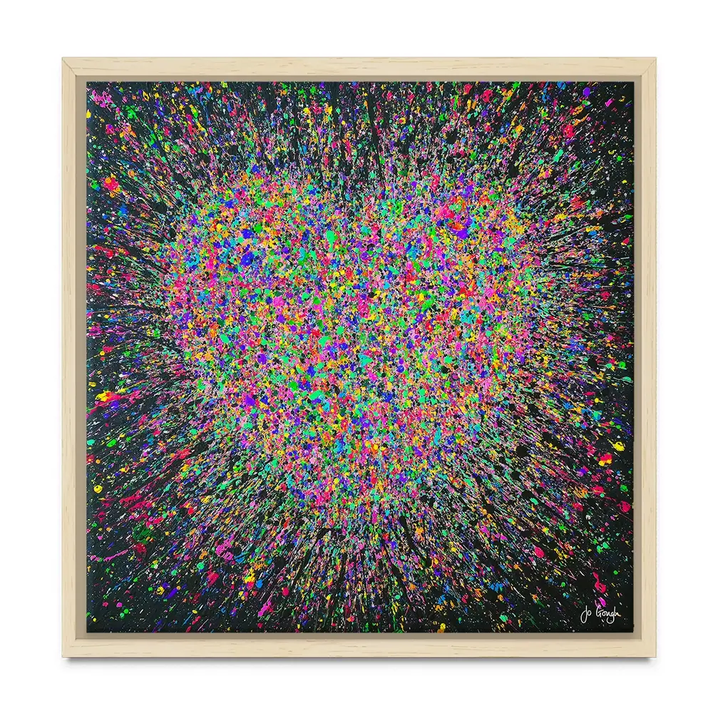 My Heart Is Bursting With Love Canvas Print My Heart Is Bursting With Love Canvas Print wall art product Jo Gough