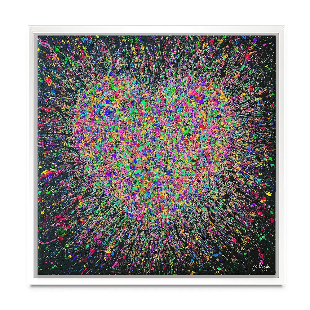 My Heart Is Bursting With Love Canvas Print My Heart Is Bursting With Love Canvas Print wall art product Jo Gough