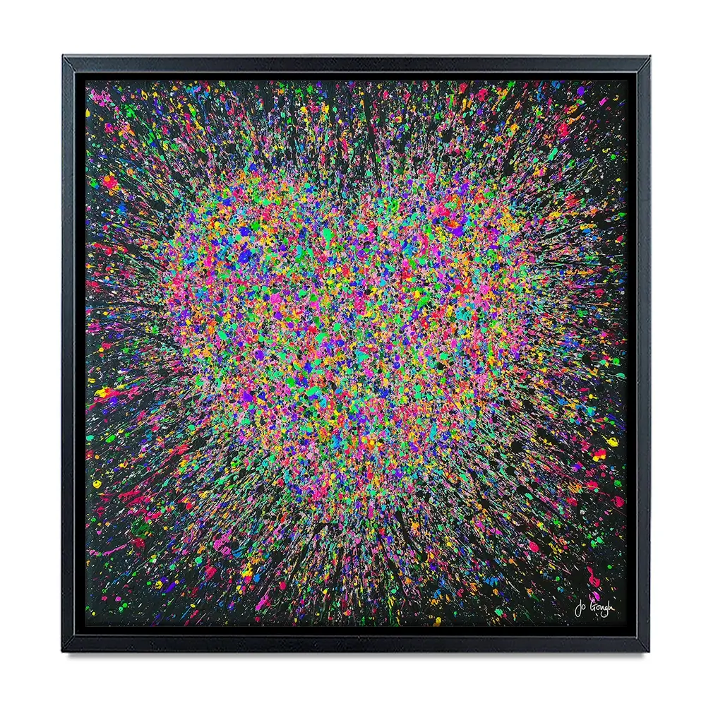 My Heart Is Bursting With Love Canvas Print My Heart Is Bursting With Love Canvas Print wall art product Jo Gough