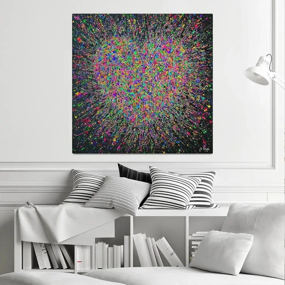 My Heart Is Bursting With Love Canvas Print My Heart Is Bursting With Love Canvas Print wall art product Jo Gough