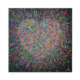 My Heart Is Bursting With Love Canvas Print My Heart Is Bursting With Love Canvas Print wall art product Jo Gough