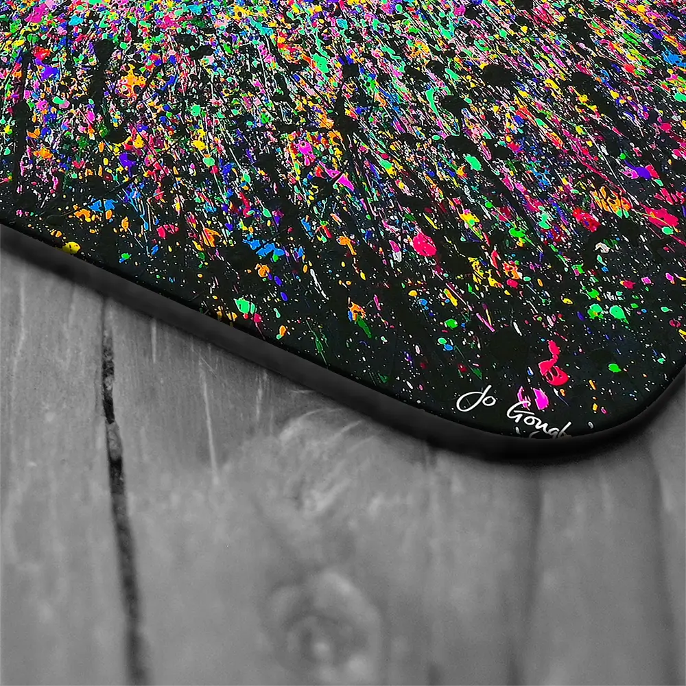 My Heart Is Bursting With Love Coaster Set Rainbow Soul Tree Coaster Set | Rainbow Soul Tree Art Coasters wall art product Jo Gough