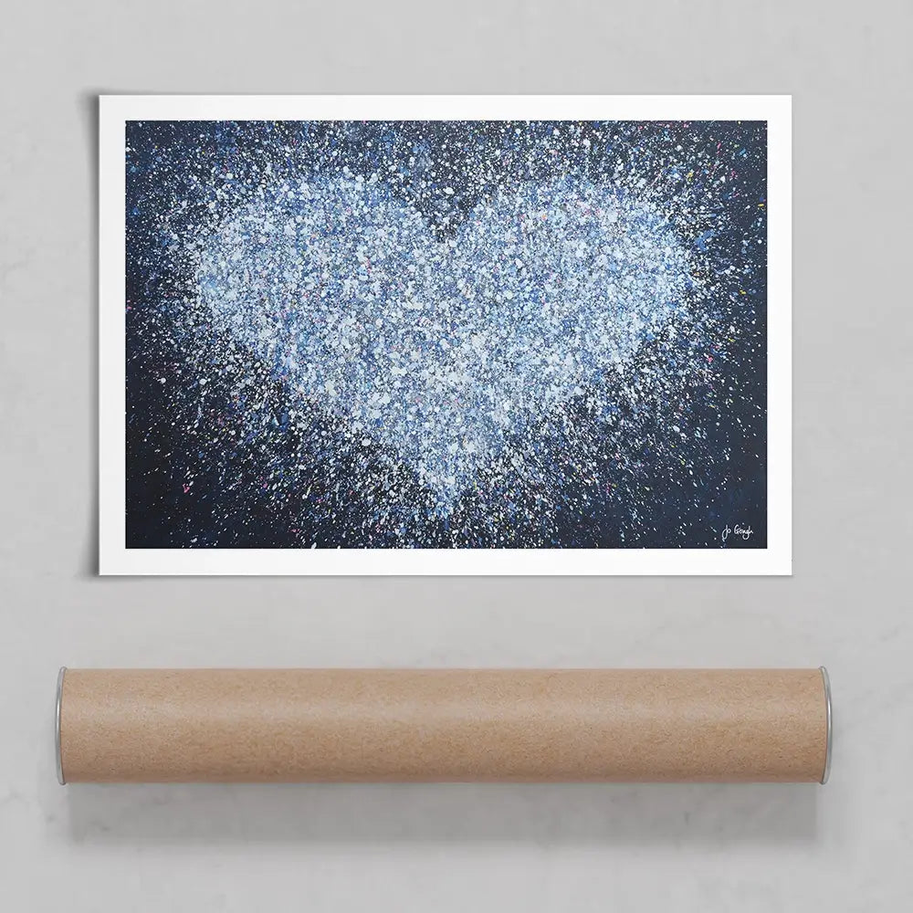 My Heart Is Forever Yours Art Print My Heart Is Forever Yours Art Print wall art product Jo Gough