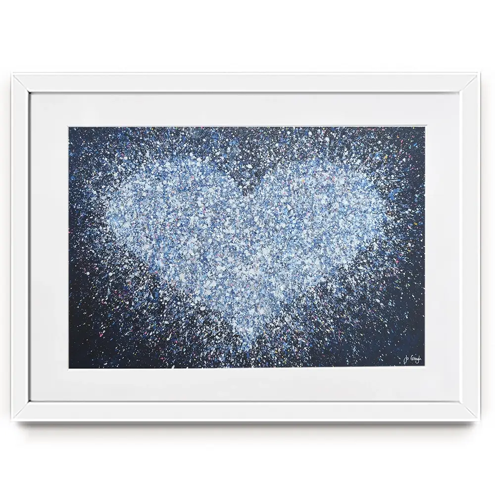My Heart Is Forever Yours Framed Art Print My Heart Is Forever Yours Framed Art Print wall art product Jo Gough