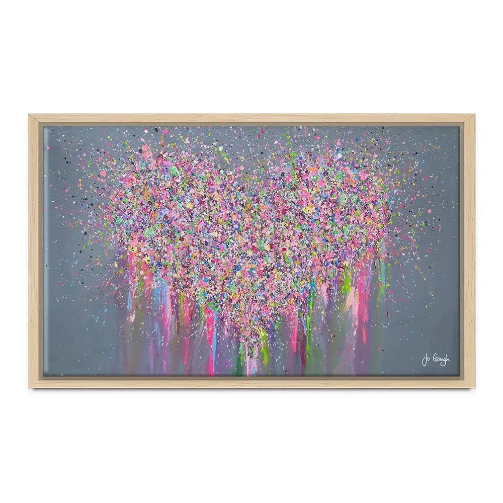 My Heart Is Full Of Joy Canvas Print My Heart Is Full Of Joy Canvas Print wall art product Jo Gough