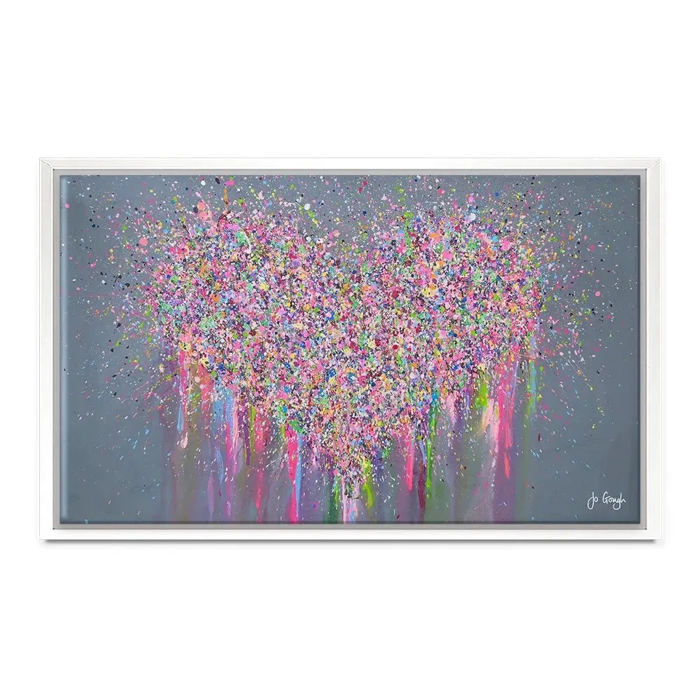 My Heart Is Full Of Joy Canvas Print My Heart Is Full Of Joy Canvas Print wall art product Jo Gough