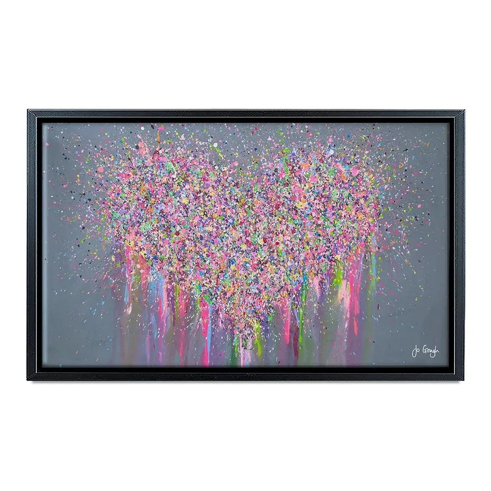 My Heart Is Full Of Joy Canvas Print My Heart Is Full Of Joy Canvas Print wall art product Jo Gough