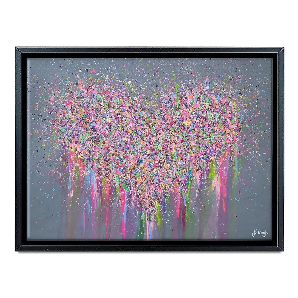 My Heart Is Full Of Joy Canvas Print My Heart Is Full Of Joy Canvas Print wall art product Jo Gough