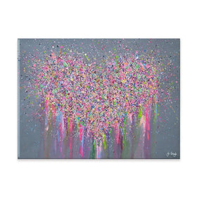 My Heart Is Full Of Joy Canvas Print My Heart Is Full Of Joy Canvas Print wall art product Jo Gough
