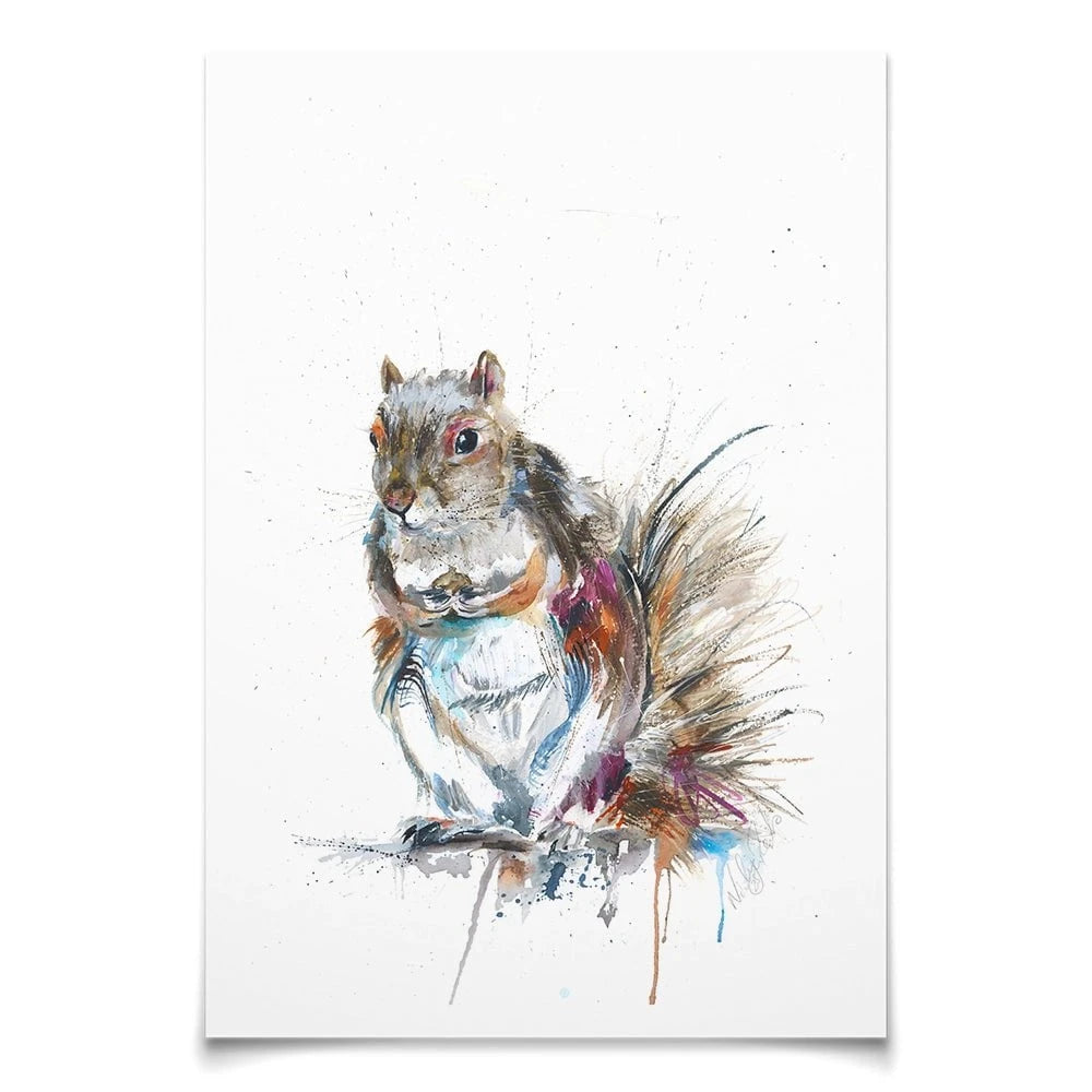 My Nut Art Print My Nut Art Print wall art product Nicola Jane Rowles