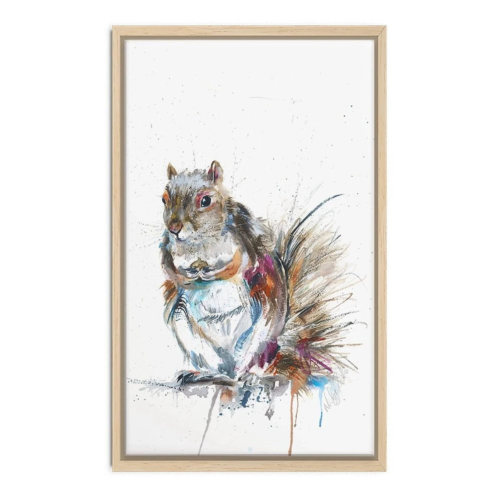 My Nut Canvas Print My Nut Canvas Print wall art product Nicola Jane Rowles