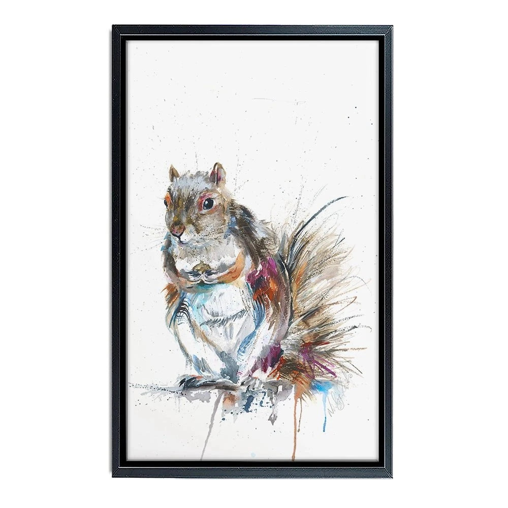 My Nut Canvas Print My Nut Canvas Print wall art product Nicola Jane Rowles
