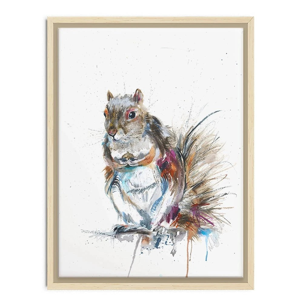 My Nut Canvas Print My Nut Canvas Print wall art product Nicola Jane Rowles