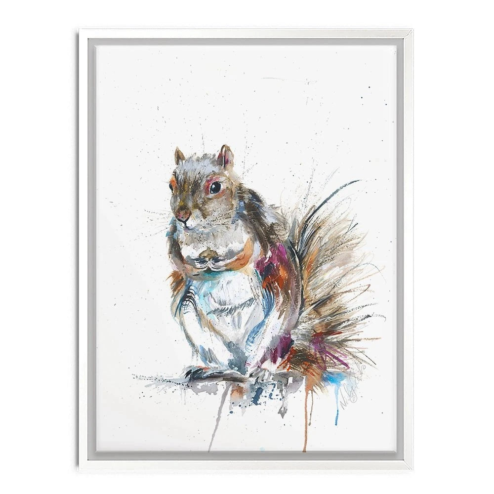 My Nut Canvas Print My Nut Canvas Print wall art product Nicola Jane Rowles